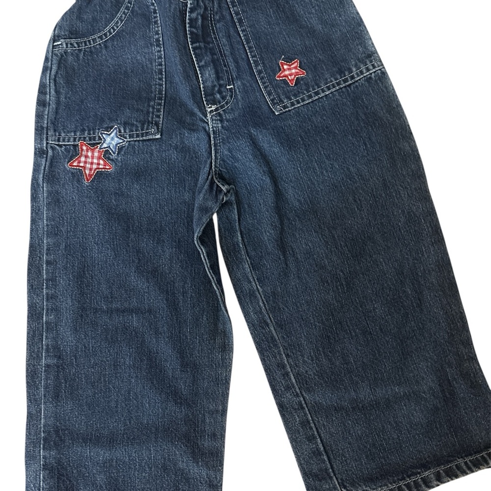 Oshkosh Denim Jeans with Star Patches Girls 6X